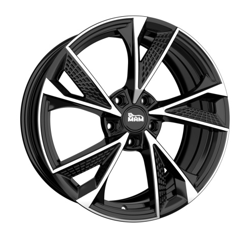 Felgi aluminiowe MAM RS6 19 cali 5x108 ET45 BFP Felgi aluminiowe MAM RS6 19 cali 5x108 ET45 BFP