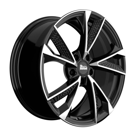 Felgi aluminiowe MAM RS6 19 cali 5x108 ET45 BFP Felgi aluminiowe MAM RS6 19 cali 5x108 ET45 BFP