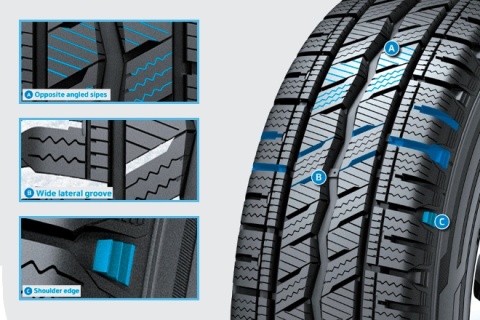 Opony zimowe 205/75 R16C Hankook RW12 Winter icept LV