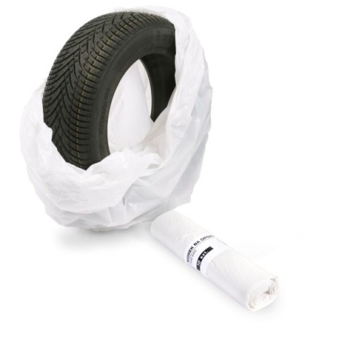 Zestaw czterech worków na opony, duże 120x120 cm, mocne